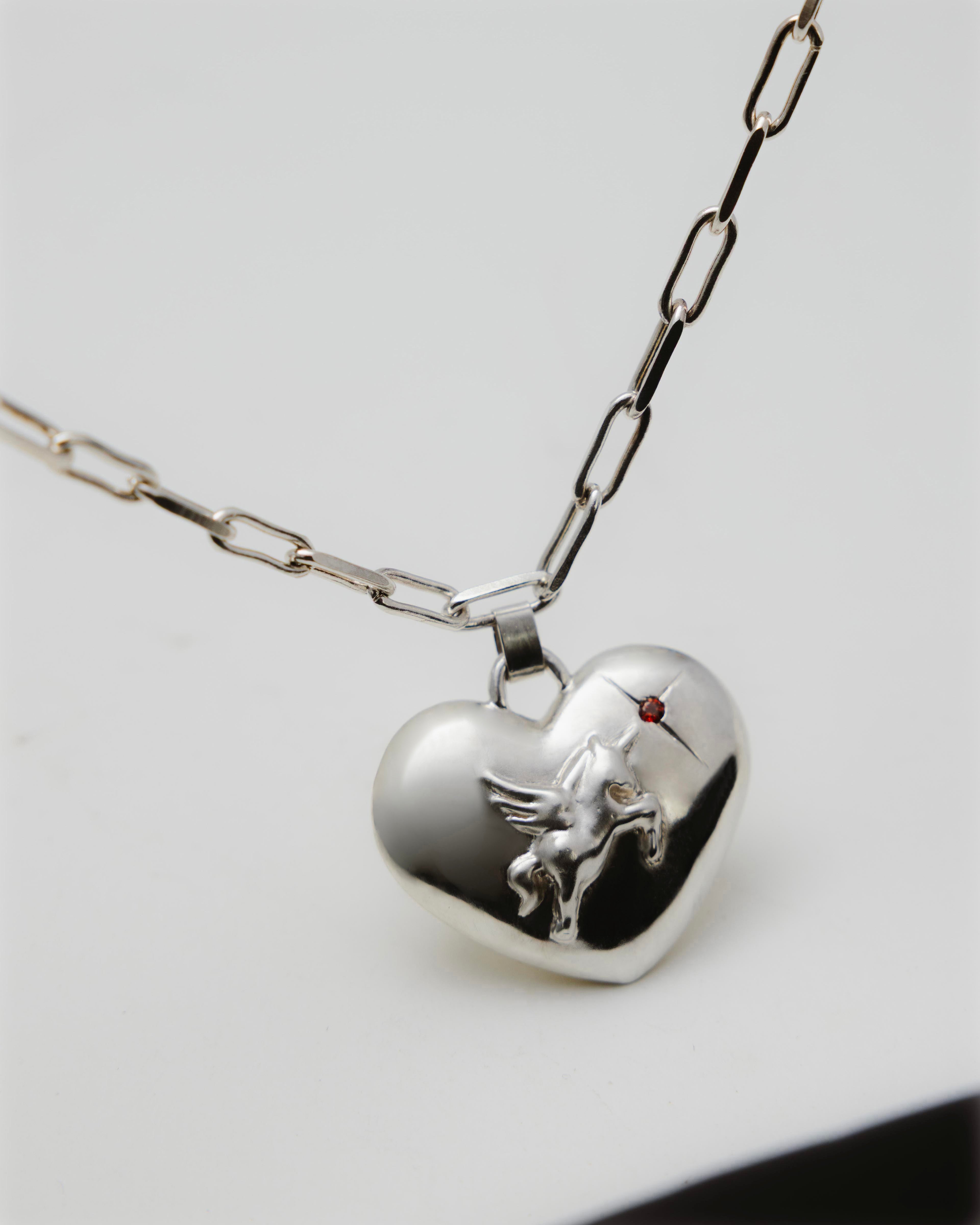 Belated happy year of the horse - necklace